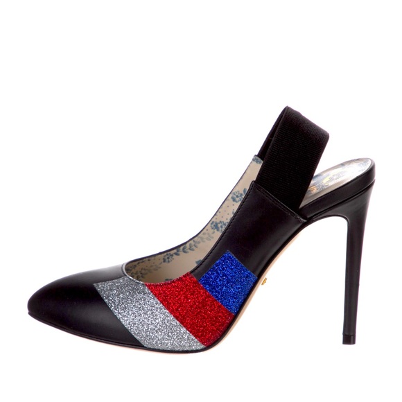 Gucci Black Leather Pumps with Semi-Pointed Toes size 36 - Picture 1 of 4